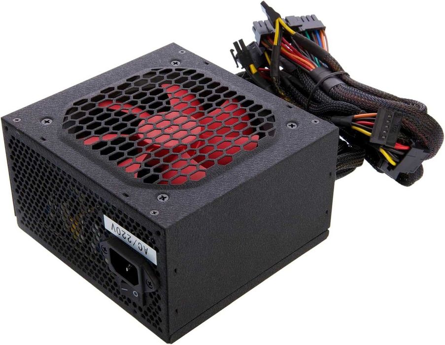 Alimentare iTek DESERT 550W ATX, 550W, negru/rosu