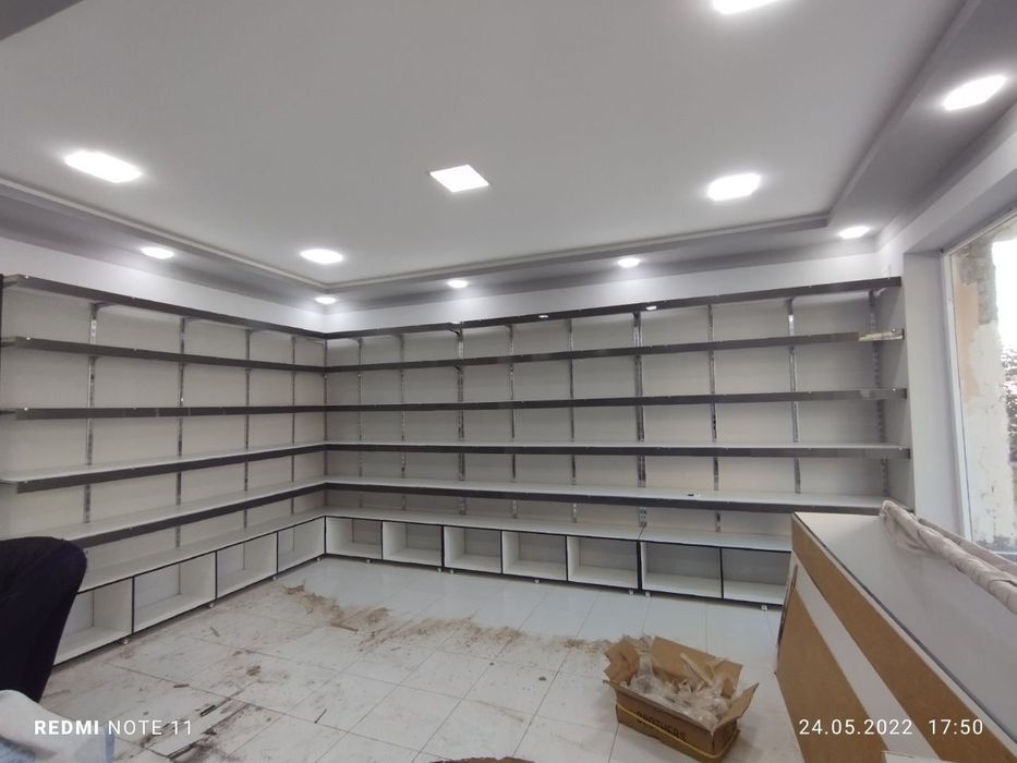 Прилавки магазинов