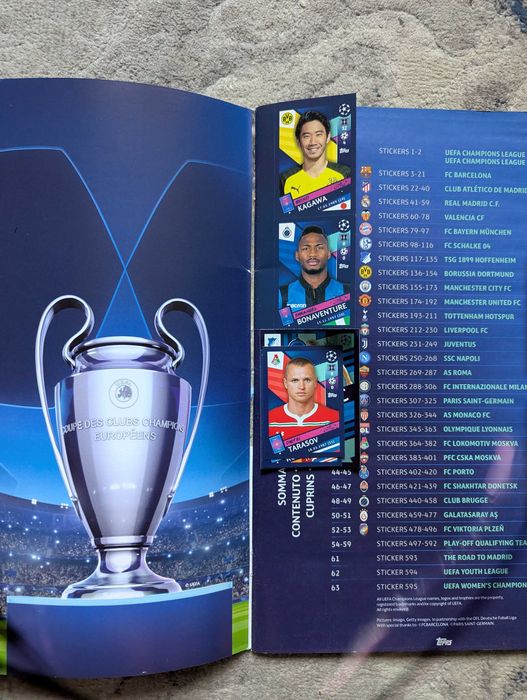 НОВ Албум за стикери Champions League 2018/2019