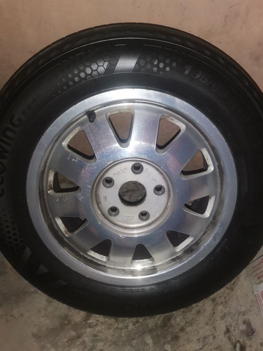 Джанти Ауди 15 5х112 с много добри летни гуми