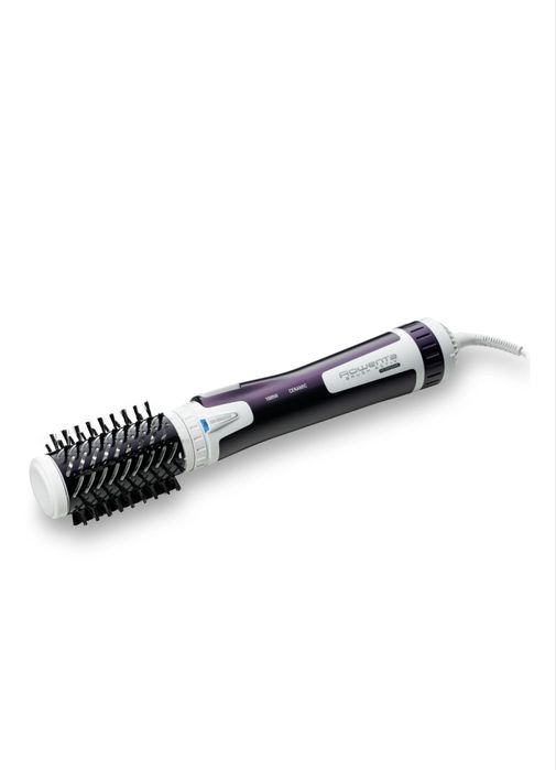 Електрическа четка за коса Rowenta Brush Activ' Volume&Shine 2 CF9530F0, 1000W, 2 степени на температура и скорост, Йонизиране