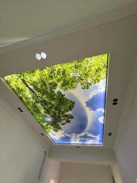 Натяжные потолки. Натяжной потолок   Natyajnoy potolok