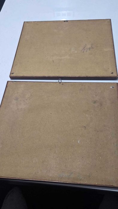 Lot de 2 litografii deosebite catolice