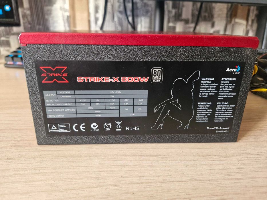 Aerocool Strike-X 800w 80+SIlver