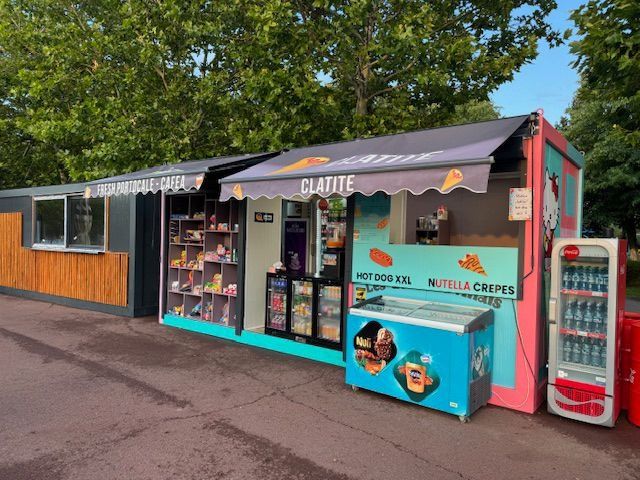 Container comercial streetfood/horeca cu posibilitate amplasare