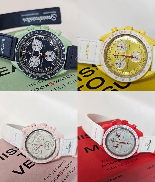 Omega Swatch Mission to the sun venus mars earth moonswatch