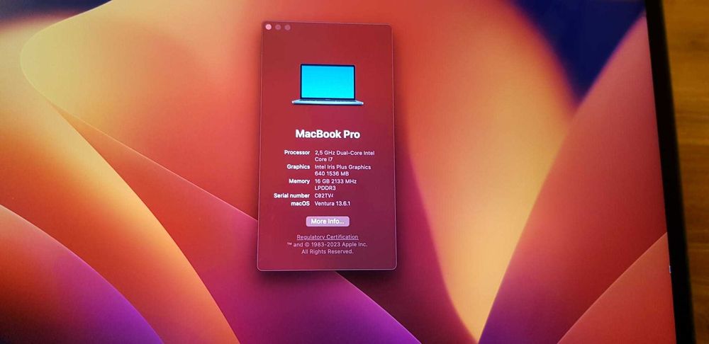 MacBook Pro 13" Retina