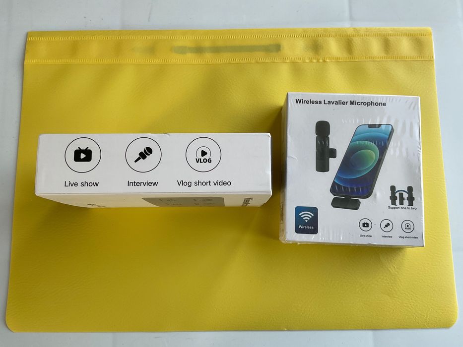 Безжичен петличен микрофон K60, шумопотискащ запис .