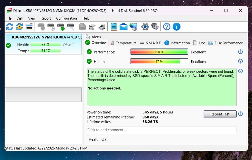 SSD 512gb Kioxia Japan, western digital