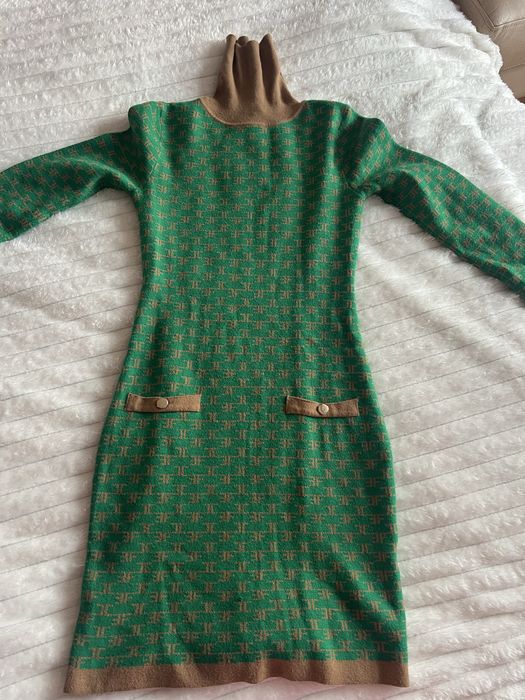 Рокля плетиво зелена