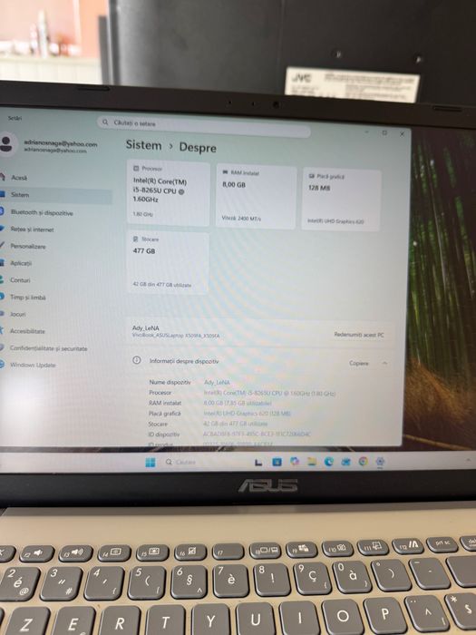 Laptop assus i5