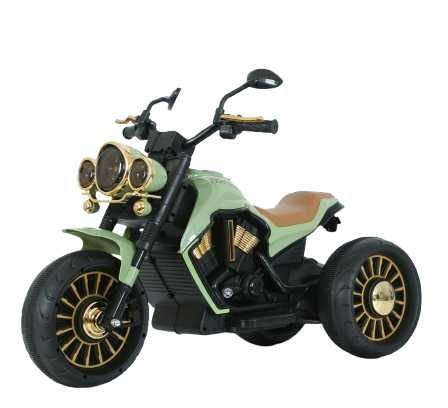 Motocicleta electrica cu 3 roti Kinderauto BJDL2388 2x 35W 6V RC Green
