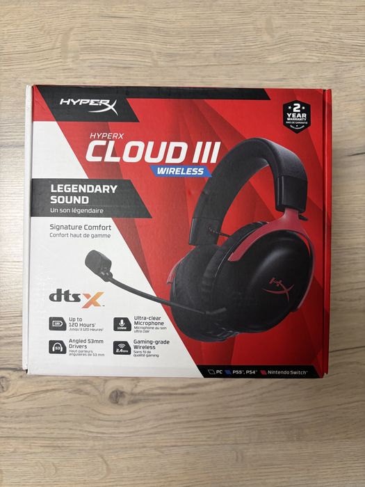 Наушники HyperX Cloud III Wirelles