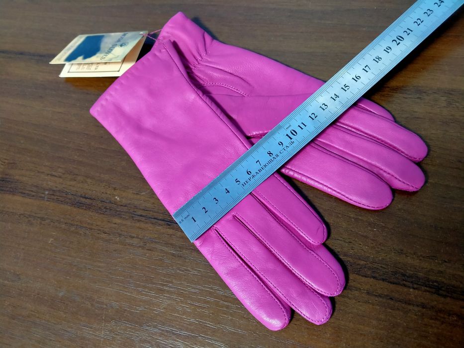 Перчатки кожаные