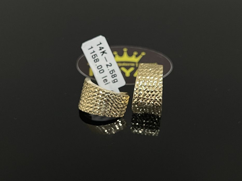 Bijuteria Royal CB : Cercei dama aur 14K 585  2,58 grame