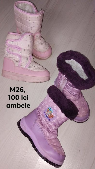 Lot ghetuțe îmblănite m26