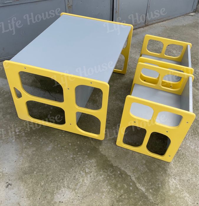 Монтессори детская мебель для сада стол стул