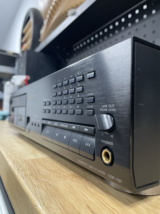 Cd player sony cdp 797