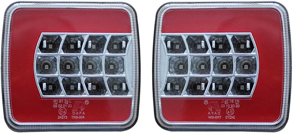 Стопове Задни Свeтлини с крушки за камион,ремарке, караванa 12v 24v