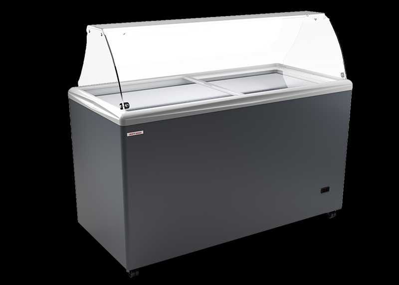 Vitrina Gelato / AHT Sao Paulo H 150 cm / 10 AROME / NOU