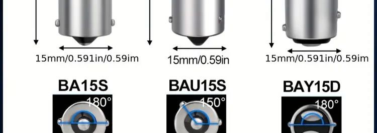 7443/Т20/ 1156 мигач стоп led крушки за автомобил без грешки бял цвят