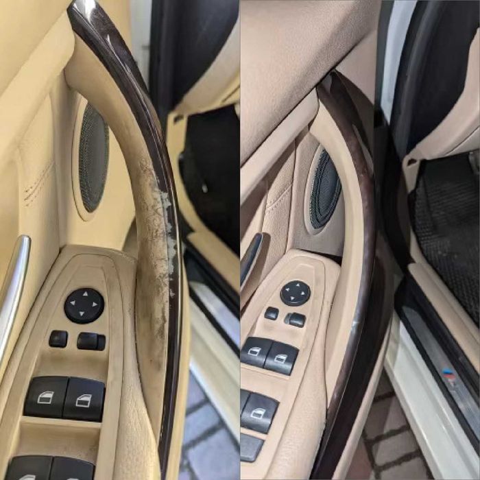 Гаранция! Черни и Бежови Дръжки за Вратите на BMW F30 F31 F32 F35 F80