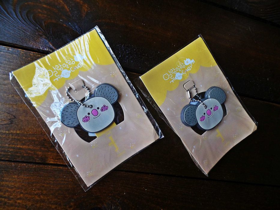 Чехол на ключ в виде мультяшной панды