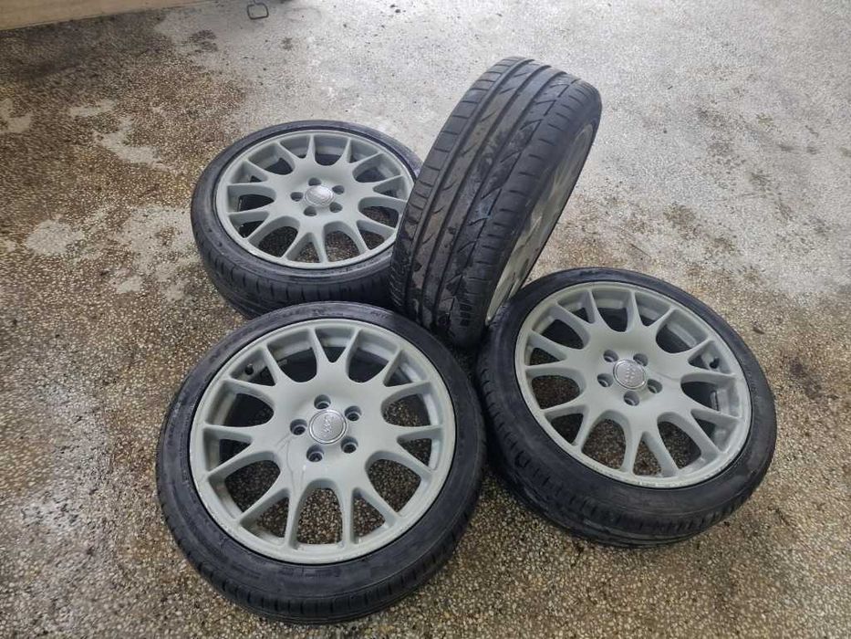 4бр гуми с алуминиеви джанти за Audi, Skoda, Seat, VW