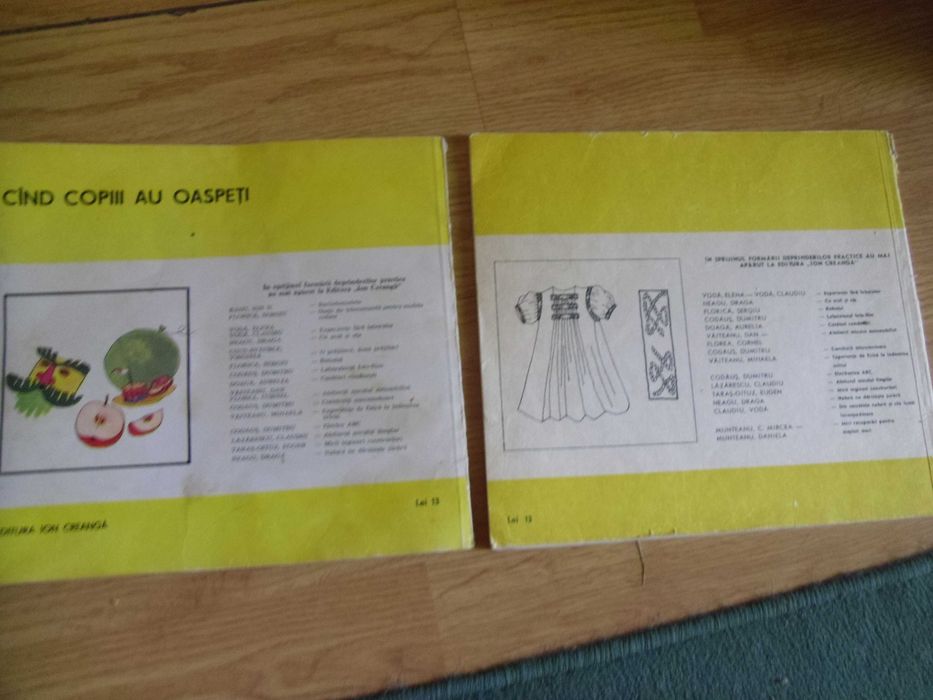 pt copii  croitorie si buna cuvinta D.Neagu 2 vol