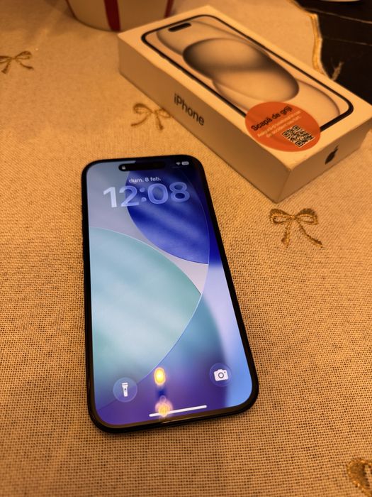 iPhone 15 128GB  Black garantie