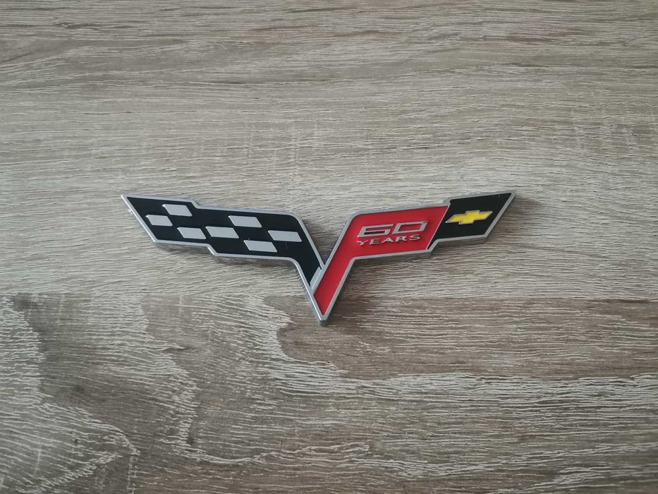 Chevrolet Corvette 60 years емблема