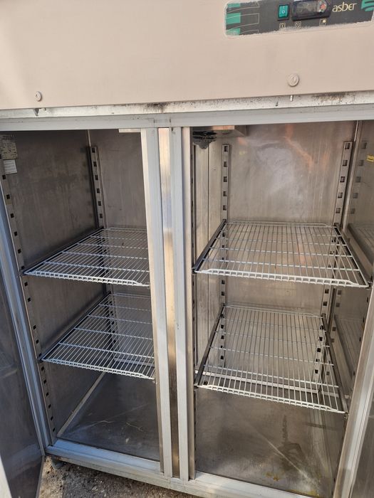 Frigider inox 1-2 usi, masa frigorifica inox,  vitrina rece