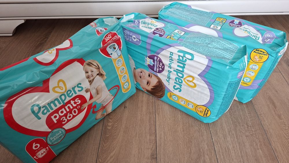 Pampers nr 6, sigilati