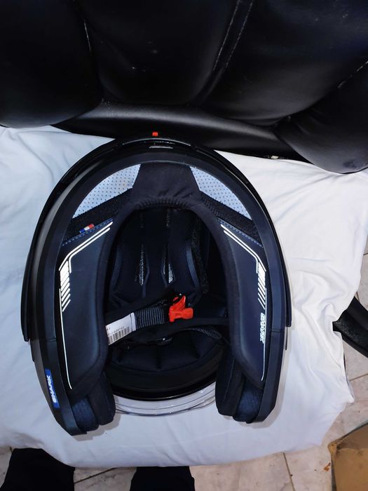 Модулна каска Shark EVO GT Encke Matt Black Anthracite - размер XL