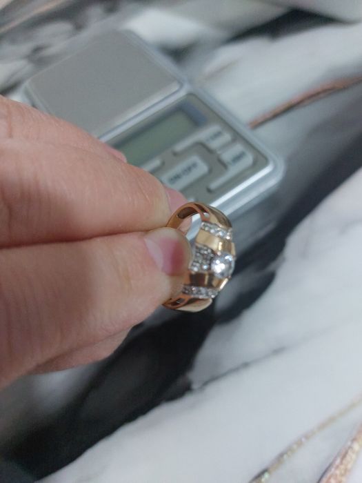 Алтын сақина золотое кольцо