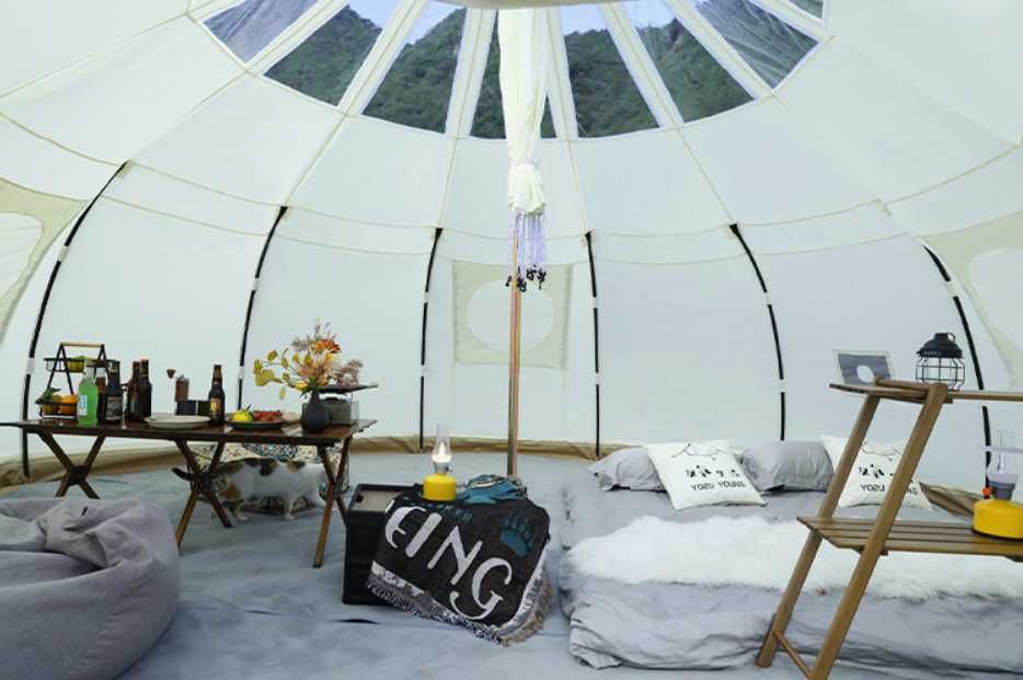 Cort glamping premium Waterdrop OXFORD, 20mp, OFERTA!