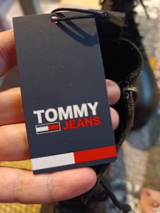 Боти Tommy Hilfiger естествена кожа