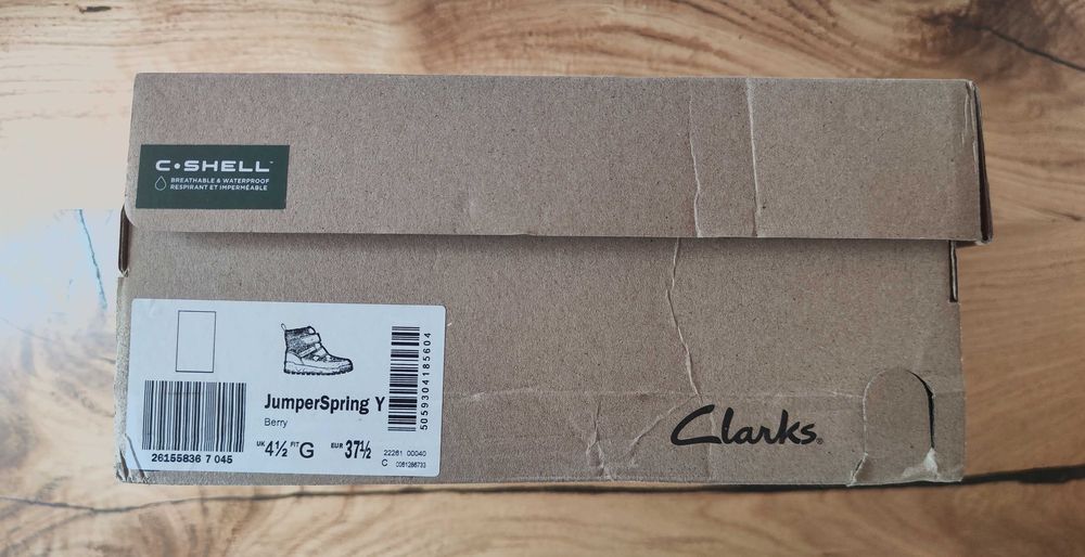 Зимни детски ботуши Clarks