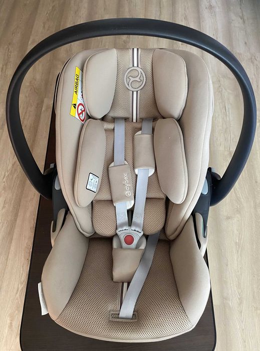 Cărucior Orfeo TPE Almond Beige 2026 Cybex Gold Set Complet