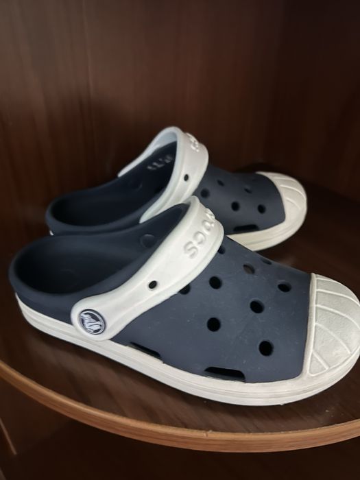 Кроксы оригинал черно-белые