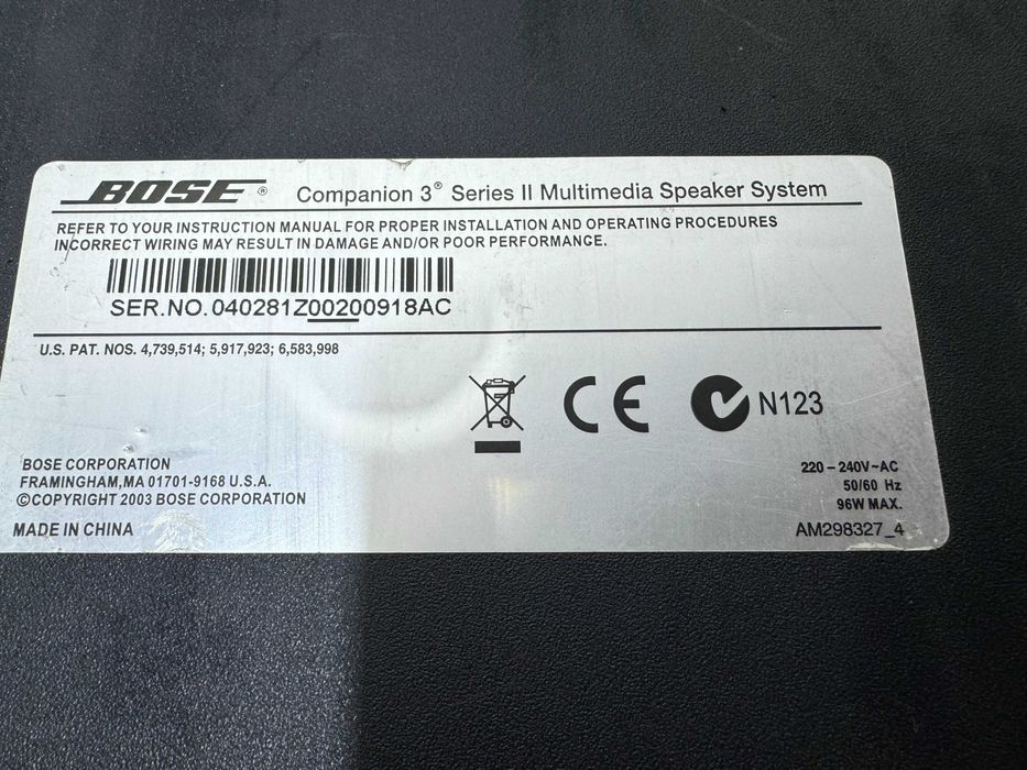 Аудио система - Bose companion 3