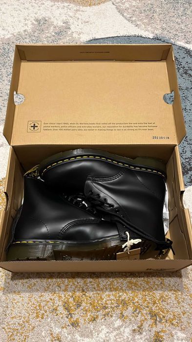 Bocanci Dr. Martens 1460 Smooth Black