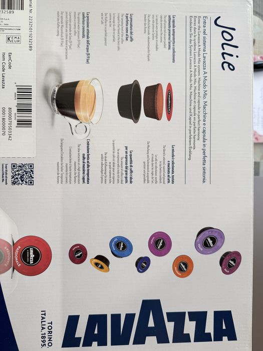 Кафе машина с капсули LAVAZZA A MODO mio Jolie