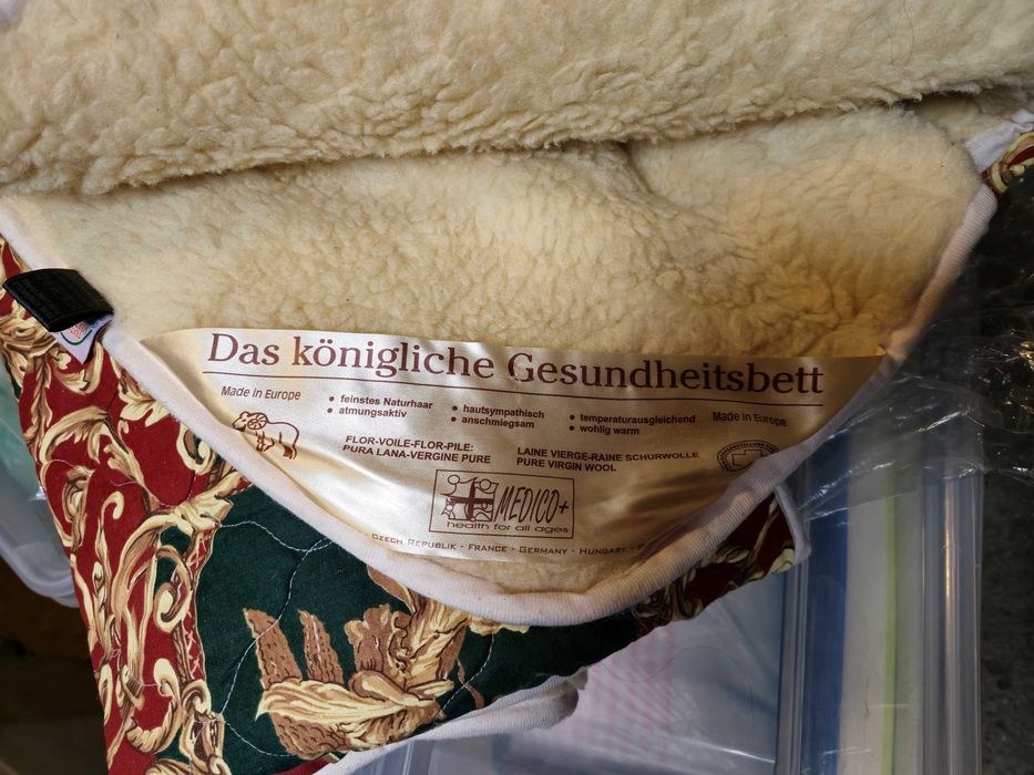 Многослойна мерино завивка, Medico двулицева Merino Clima Червен ангел