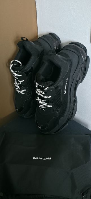 Balenciaga triple clear sole balmain