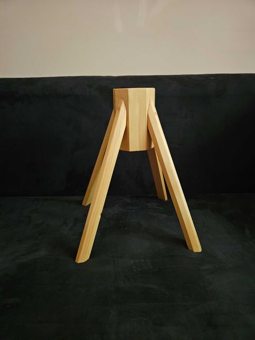 Picior din lemn pentru lampă – 31 cm