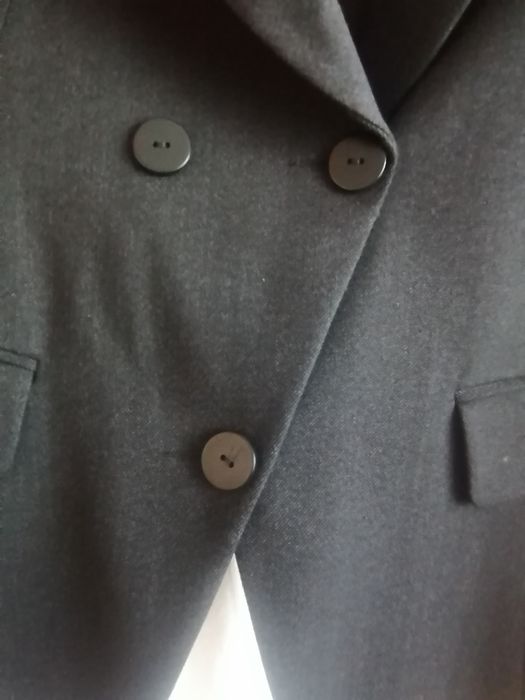 Sacou  stofa gri petrol marime 38