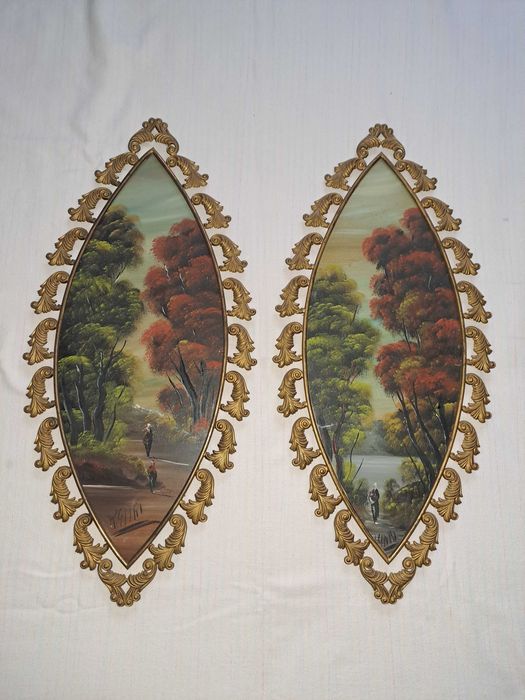 pictura rama bronz 72/34 cm