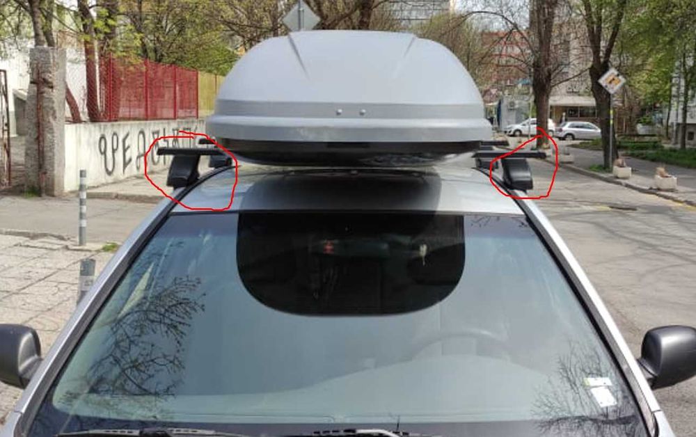 Напречни греди Thule (Тюле) Шведски.