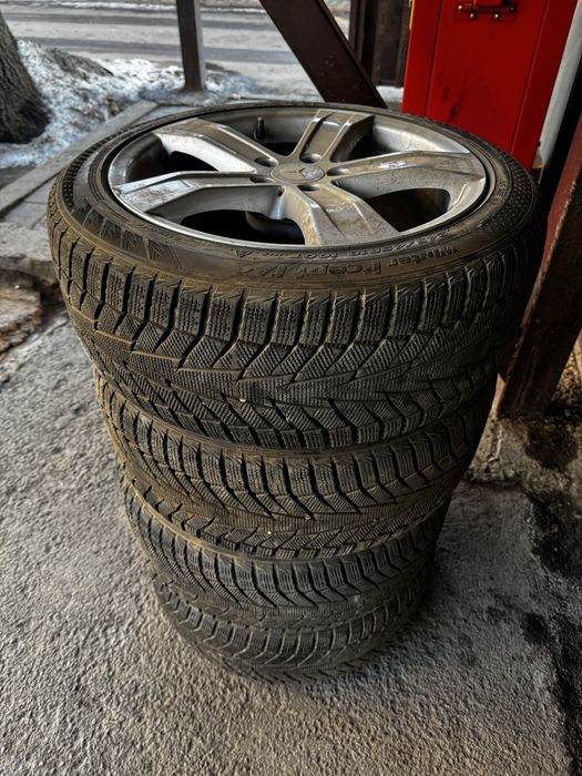 Оригинал! диски с зимней резиной от Мерса R18